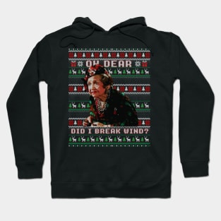 Christmas Vacation - Aunt Bethany Did I Just Break Wind funny ugly sweater Hoodie